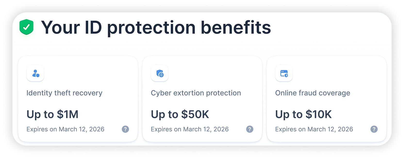 View of NordProtect's dashb, ID protection benefits tab, benefits shown.png
