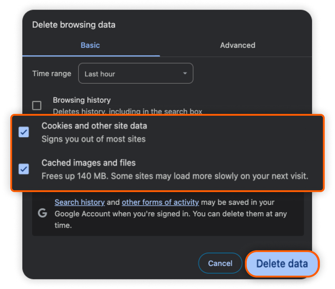 How to clear the cache on different browsers – NordProtect Help Center
